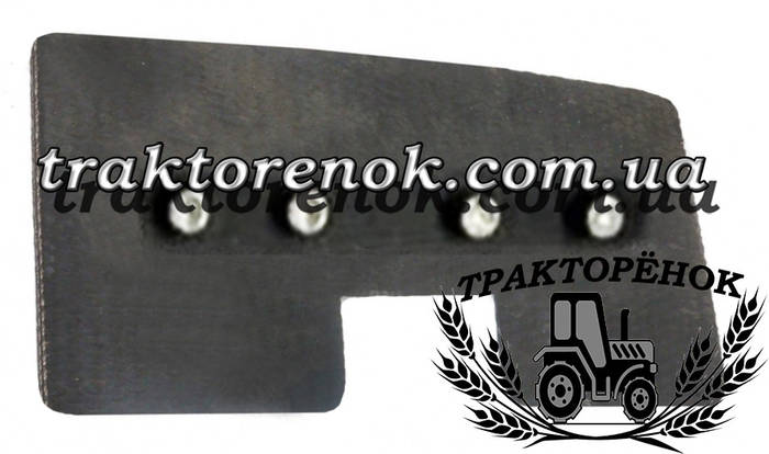 Купить Скребок транспортера резиновый 08.159.010 в сборе(Дон, Акрос ...