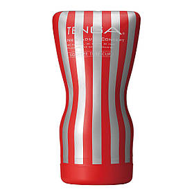 Мастурбатор Tenga Squeeze Tube Cup (м'яка подушечка) здавлюваний