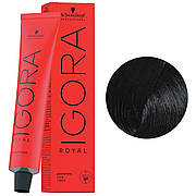 Фарба для волосся 1-0 Schwarzkopf Igora Royal чорний 60 мл