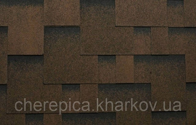 Бітумна черепиця Katepal Rocky Стиглий каштан, фото 1