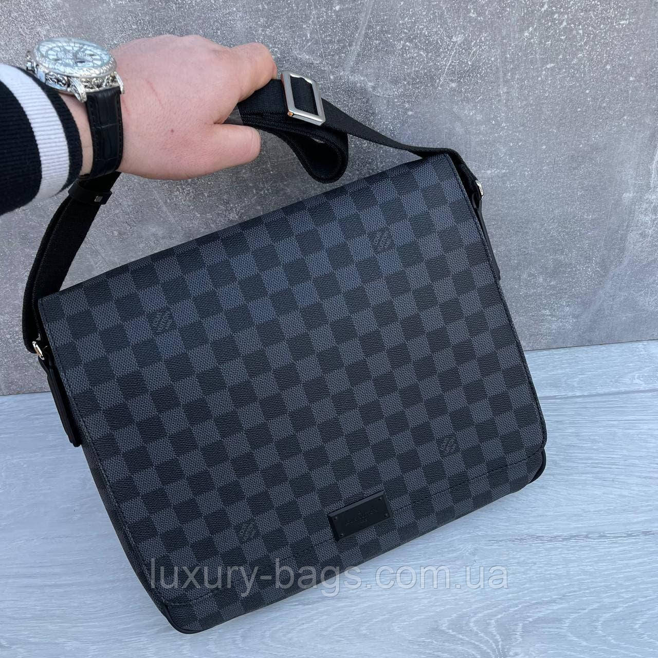 Чоловіча велика сумка Louis Vuitton Луї Віттон