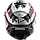 LS2 FF320 STREAM EVO TACHO WHITE BLACK RED, XS Мотошолом інтеграл з окулярами, фото 5