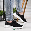 Жіночі кросівки чорні сітка на літо 38р, фото 7