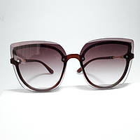 Солнцезащитные очки коричневые градиент