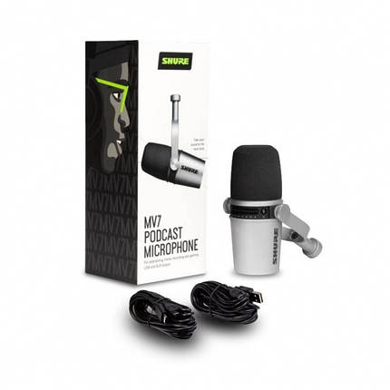 Мікрофон Shure MV7-S, фото 1