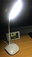 Настільна лампа світлодіодна гнучка LED LED LED LED LED Beluck USB кабель і батарейки світильник білий, фото 6