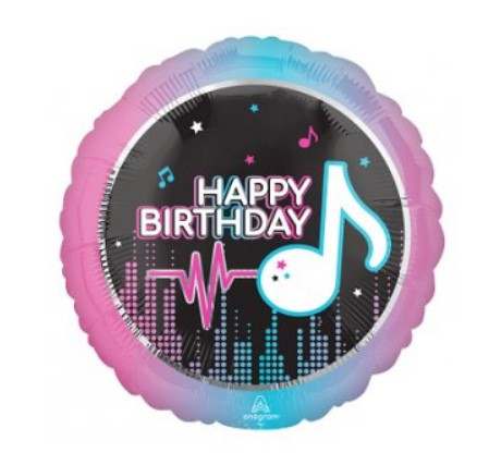 А 18" HBD Internet Famous Foil Balloon - Pkg. Фольгована куля З Днем народження.В уп