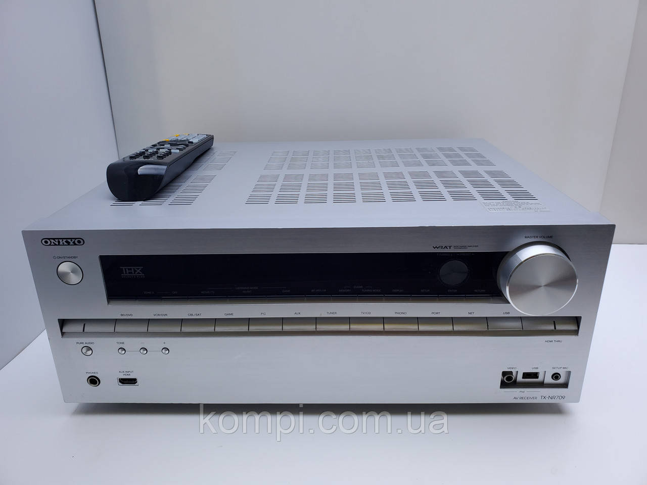 Ресивер 7.2 ONKYO TX-NR 709  TrueHD/Net/USB/3D/4K, фото 1