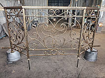 Кованые перила на балкон 1