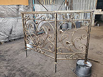 Кованые перила на балкон 3