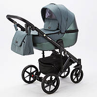 Коляска Adamex Bibione PS- 577 Lux зелений