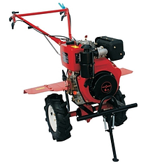 Мотоблок 6 к. с. дизель 1050 FORTE (колеса 10°, червоний)