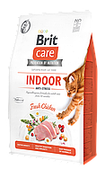 Корм Brit Care Cat GF Indoor Anti-stress (курка), 2 кг