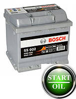 Аккумулятор BOSCH 54Ah 530A (S5 002) R+ 0092S50020