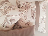 Комплект декоративних подушок Троянди Firanka 33х33см 2шт 33х25см 1шт бежеві (п_0197), фото 4