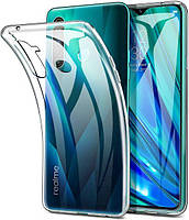 Realme 5 Pro чехол силиконовый прозрачный Ou case Ultra Slim Unique SKID TPU Transparent