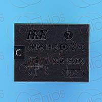 Реле 12В 20А 167Ом HKE CMA51H-S-DC12V-C relay