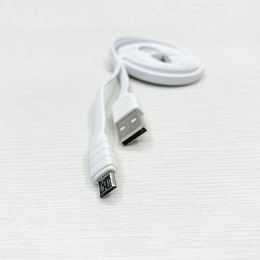 USB кабель KONFULON Ѕ31С MicroUSB 2M (білий), фото 2