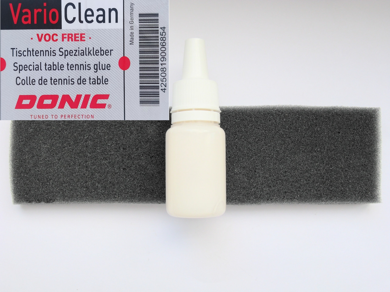 DONIC VARIO Clean 10мл водний клей на водній основі для настільного тенісу VOC Free