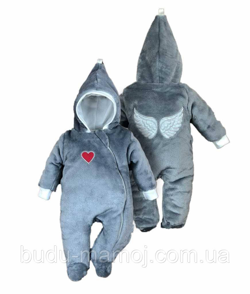 Комбінезон для новонароджених весна осінь Преміум якість, фото 1
