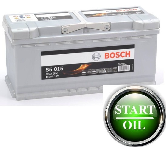 Акумулятор BOSCH 110Ah 920A (S5 015) R+ 0092S50150