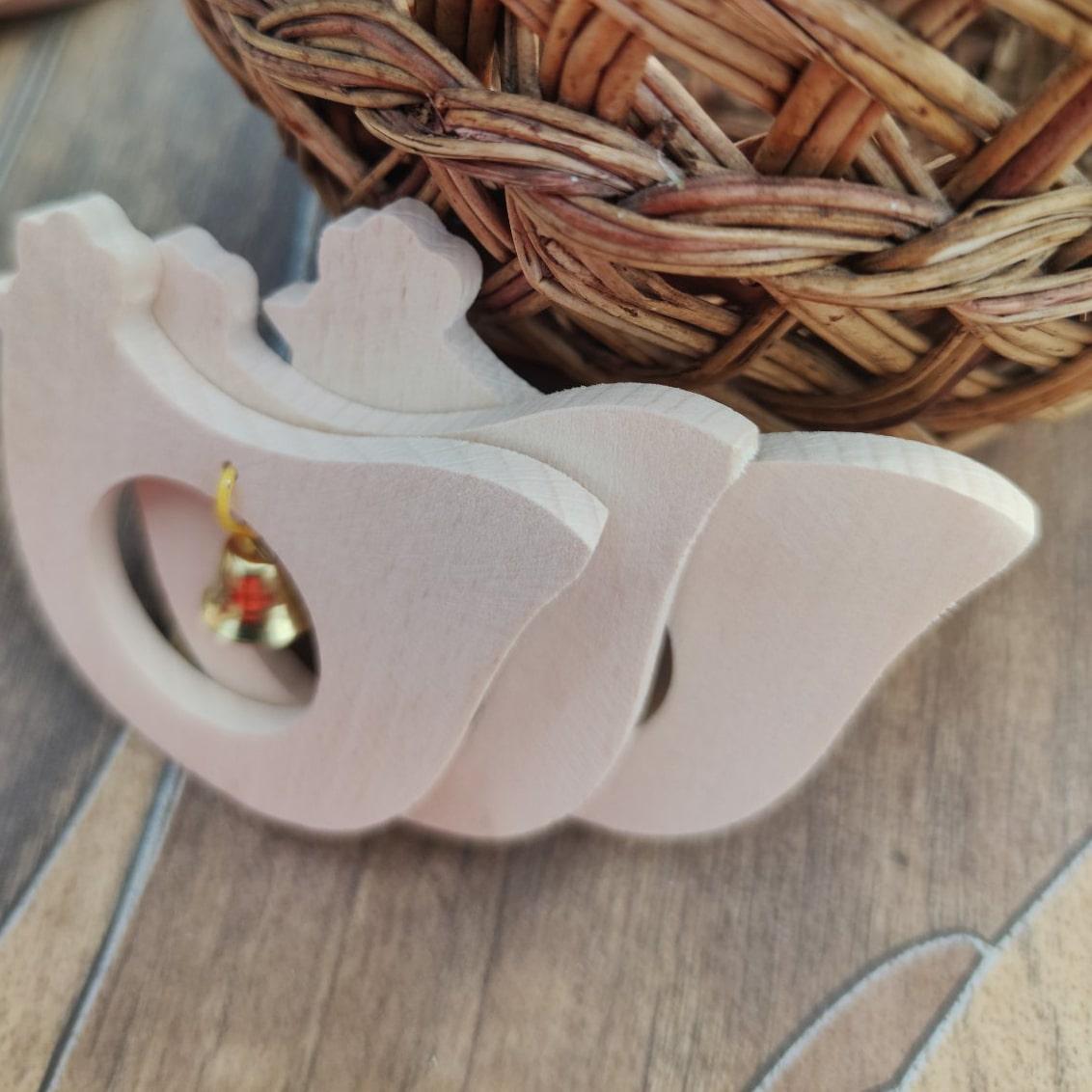 Великодній дерев'яний магніт "Курочка" 7*7 см.| заготівля для декупажу| під декорування |для розпису