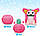 Інтерактивна іграшка вихованець Ризмо рожевий Rizmo Evolving Musical Friend Interactive Plush Toy Berry оригінал, фото 3