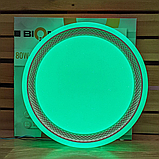 LED Світильник Biom Smart 80W+6WRGB 3000-6000-RGB 6400Lm SML-R19-80-RGB, фото 5