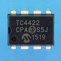 Драйвер MOSFET 9А Microchip TC4422CPA DIP8