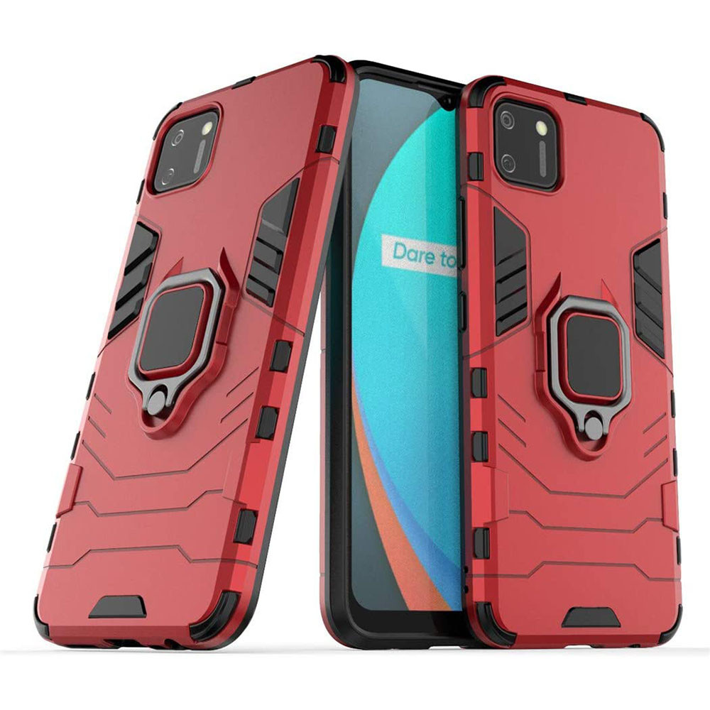 Чохол накладка Ricco Black Panther Armor для Realme C11, фото 1
