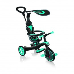 Велосипед дитячий Globber Explorer Trike 4в1 бірюзовий до 20кг 3 колеса (632-105-2)