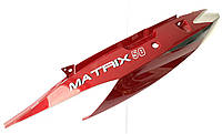 Пластик задняя боковушка для скутера Вайпер Матрикс 50-150 куб, левая Китай.
