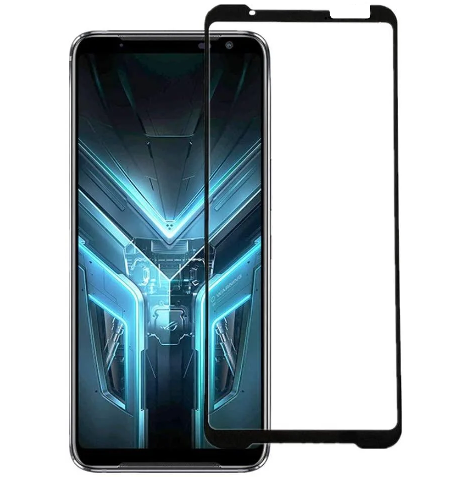 Захисне скло Mocolo для Asus ROG Phone 2 / 3 (HS5731) 2.5D Curved Full Cover Tempered Glass з олеофобним покриттям, фото 1
