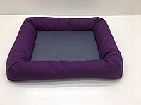 Матрас прямоугольный Гармония для средних пород собак №3 500х700/780х980 фиолетовый