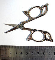 Ножницы для шитья и рукоделия "Бабочка", 95мм.