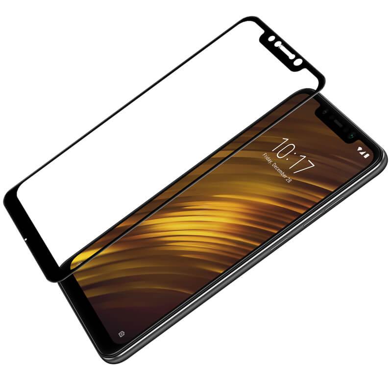 Захисне скло Mocolo для Xiaomi Poco F1 (XM3398) 2.5D Curved Full Cover Tempered Glass з олеофобним покриттям