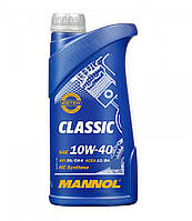 Моторное масло Mannol 7501 CLASSIC 10W-40 1л полусинтетическое