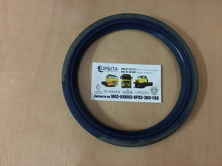 864129-02 Манжета 142х168х15 задней ступицы КАМАЗ, ЗИЛ 130 с пруж