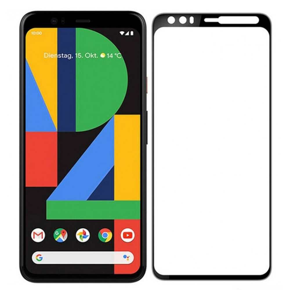 Захисне скло Mocolo для Google Pixel 4 XL (GG4441) 2.5D Curved Full Cover Tempered Glass з олеофобним покриттям