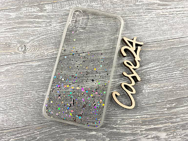 TPU чохол Star Glitter для Apple iPhone XS Max прозорий