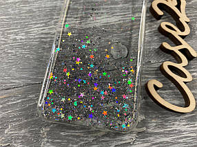 TPU чохол Star Glitter для Apple iPhone 5 / 5S / SE прозорий, фото 4