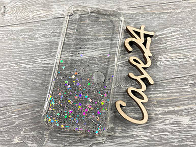 TPU чохол Star Glitter для Apple iPhone 5 / 5S / SE прозорий