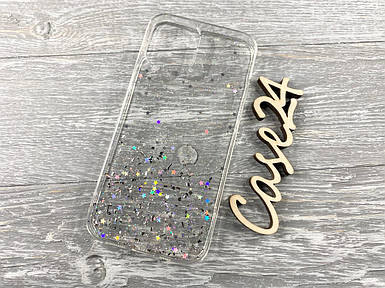 TPU чохол Star Glitter для Apple iPhone 12 Pro прозорий