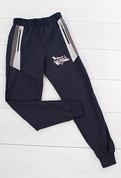 Стильні чоловічі сині спортивні штани, р SM-L-XL-XXL