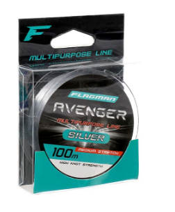 Волосінь Flagman Avenger Silver Line 100 м 0.35 мм, фото 3