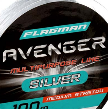 Волосінь Flagman Avenger Silver Line 100 м 0.35 мм, фото 1