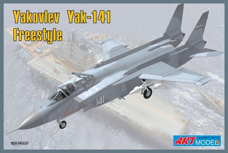 Пластикова модель 1/72 ART model 7205 надзвуковий літак вертикального зльоту ЯК-141