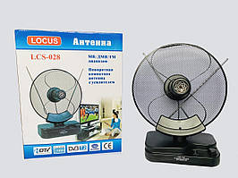 Кімнатна антена з підсилювачем Locus 028 T2 активна 220V