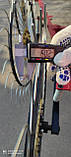 Граблі вушко Сонечко на 3 колеса (спиця 6 мм) для мінітрактора (3Т), фото 5