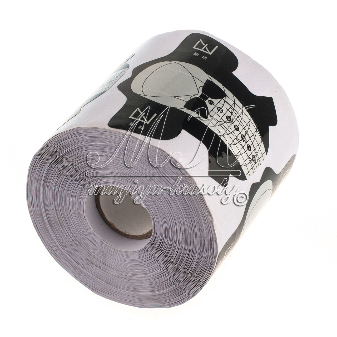 Форма для нарощування чорний піджак (метелик), 300 шт.